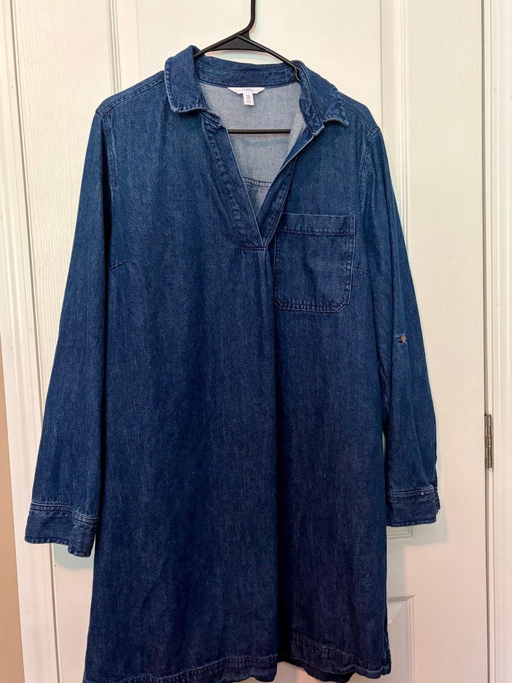 Time and Tru Dark Blue Denim Dress